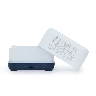 24V5W Beyaz Electri Alev Ultrasonik Mist Maker Ev Aromaterapi Hava Nemlendirici Uçucu Yağ Difüzörü