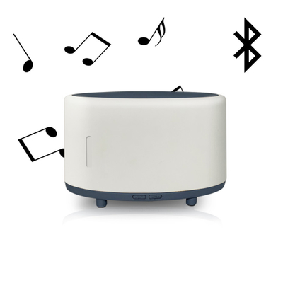Nemlendirici Ultrasonik USB Bluetooth Müzik Hoparlörü 7 LED Renkli Işıklar Değişen Aromaterapi Uçucu Yağ Difüzörleri