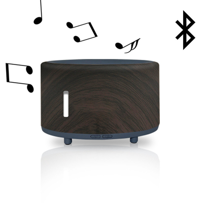 Nemlendirici Ultrasonik USB Bluetooth Müzik Hoparlörü 7 LED Renkli Işıklar Değişen Aromaterapi Uçucu Yağ Difüzörleri