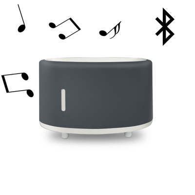 Nemlendirici Ultrasonik USB Bluetooth Müzik Hoparlörü 7 LED Renkli Işıklar Değişen Aromaterapi Uçucu Yağ Difüzörleri