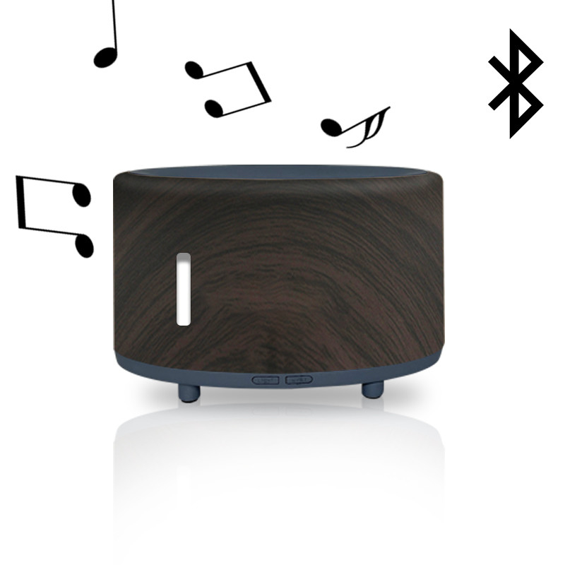 Nemlendirici Ultrasonik USB Bluetooth Müzik Hoparlörü 7 LED Renkli Işıklar Değişen Aromaterapi Uçucu Yağ Difüzörleri